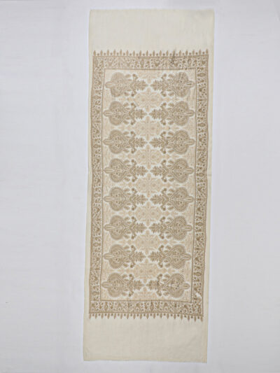 Pashmina Shawl- Cream - Image 7