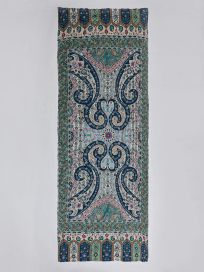 Pashmina Shawl- Peacock - Image 5