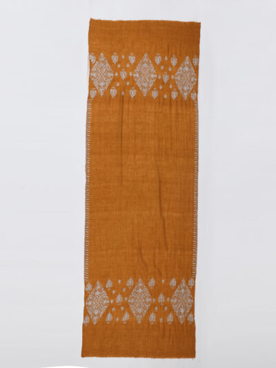 Pashmina Shawl- Orange - Image 6