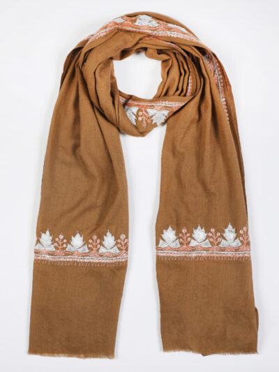 Pashmina Shawl- Brown - Image 3