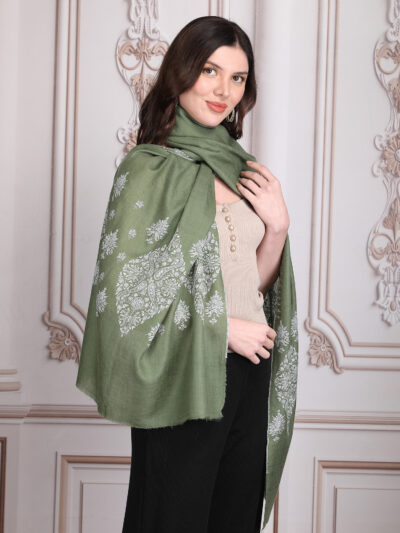 Pashmina Shawl- Green