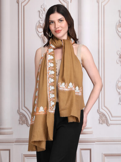 Pashmina Shawl- Brown