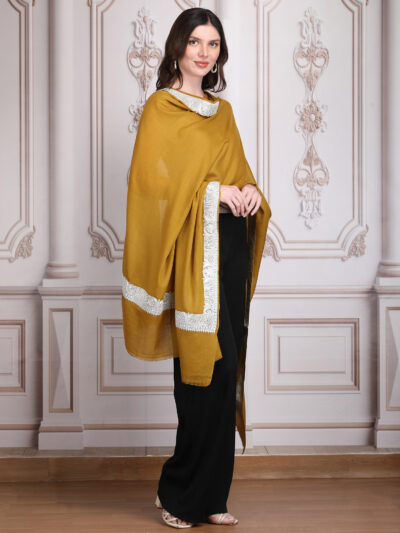 Pashmina Shawl- Mustard