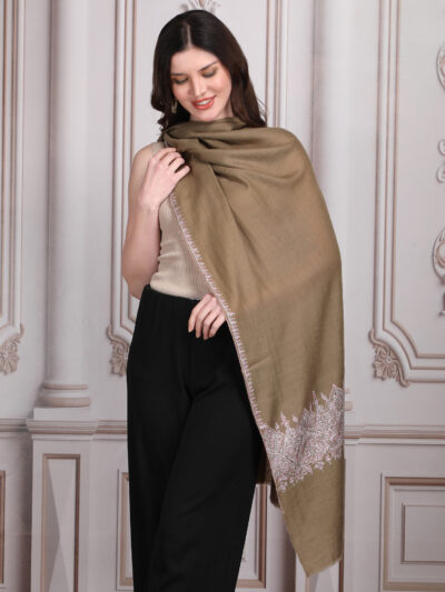 Pashmina Shawl- Brown