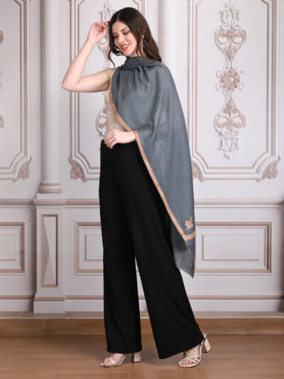 Pashmina Shawl- Dark Grey