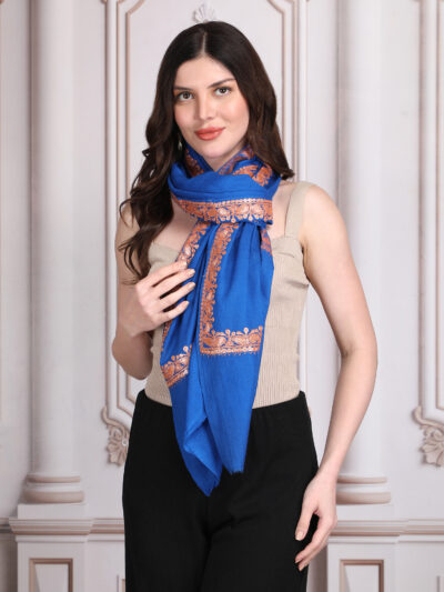 Pashmina Shawl- Blue