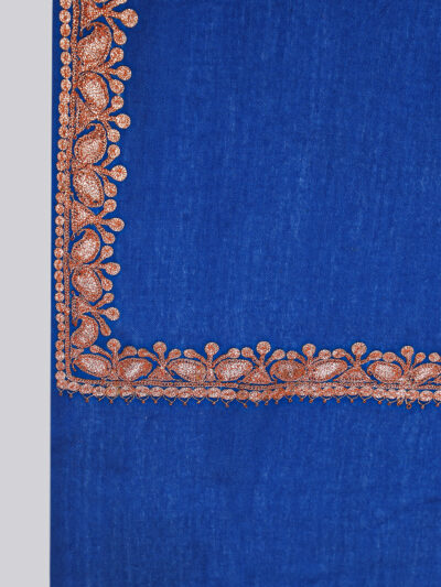 Pashmina Shawl- Blue - Image 5