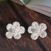 Earring Studs- White