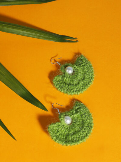 Earring- Green - Image 3