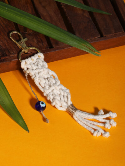 Evil Eye Charm- Cream