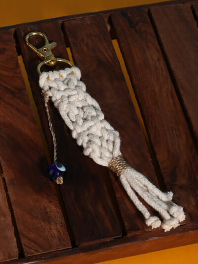 Evil Eye Charm- Cream - Image 3