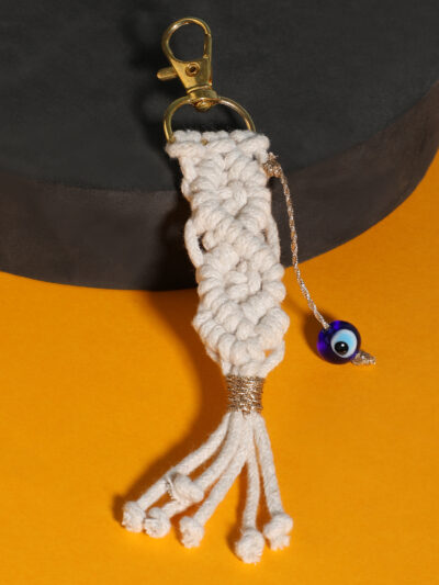 Evil Eye Charm- Cream - Image 4